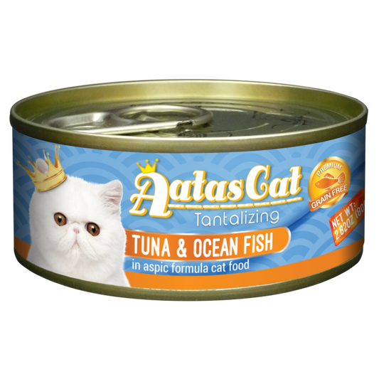 Aatas Cat Tantalizing Tuna & Ocean Fish 80g