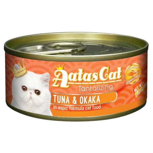 Aatas Cat Tantalizing Tuna & Okaka 80g