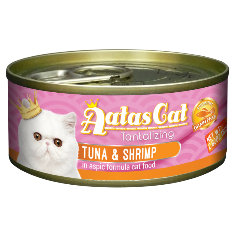 Aatas Cat Tantalizing Tuna & Shrimp 80g