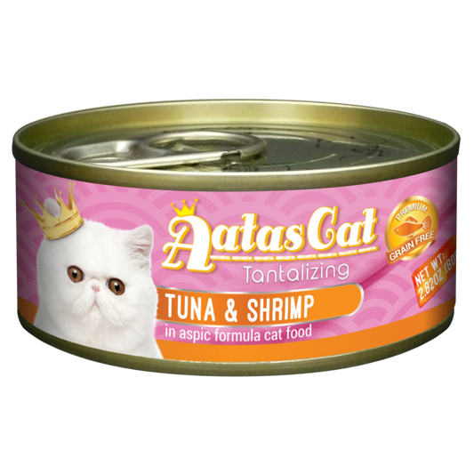 Aatas Cat Tantalizing Tuna & Shrimp 80g