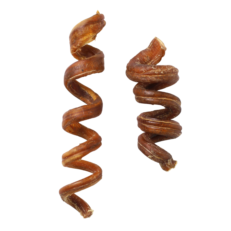 Absolute Bites Single Ingredient Dog Chew - Curly Bully Stick [2 Sizes]