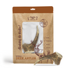 Absolute Bites Single Ingredient Dog Chew - Whole Deer Antlers Dental Chew [4 Sizes]