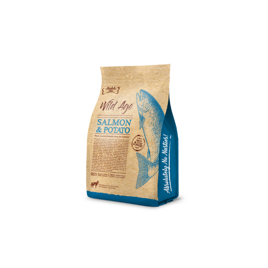 Absolute Bites Wild Age Dry Dog Food - Salmon & Potato