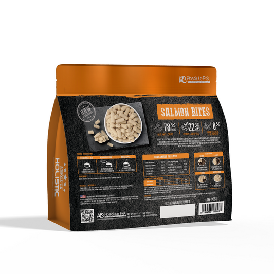 Absolute Holistic Raw in the Bag Complete Freeze Dried Dog Food - Salmon Bites - 14oz