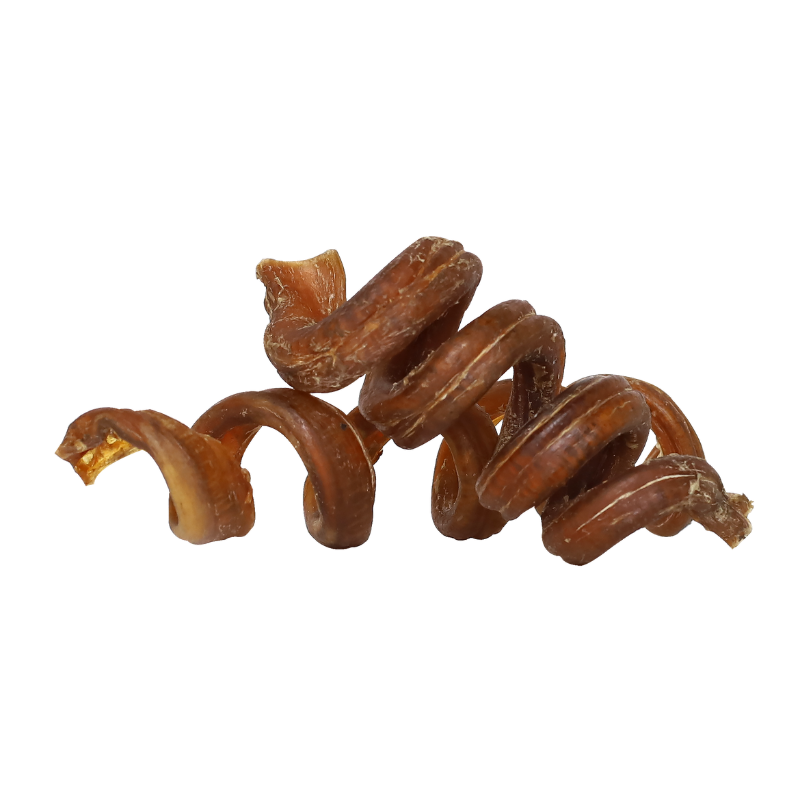 Absolute Bites Single Ingredient Dog Chew - Curly Bully Stick [2 Sizes]
