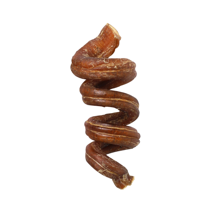 Absolute Bites Single Ingredient Dog Chew - Curly Bully Stick [2 Sizes]