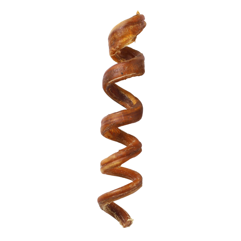 Absolute Bites Single Ingredient Dog Chew - Curly Bully Stick [2 Sizes]