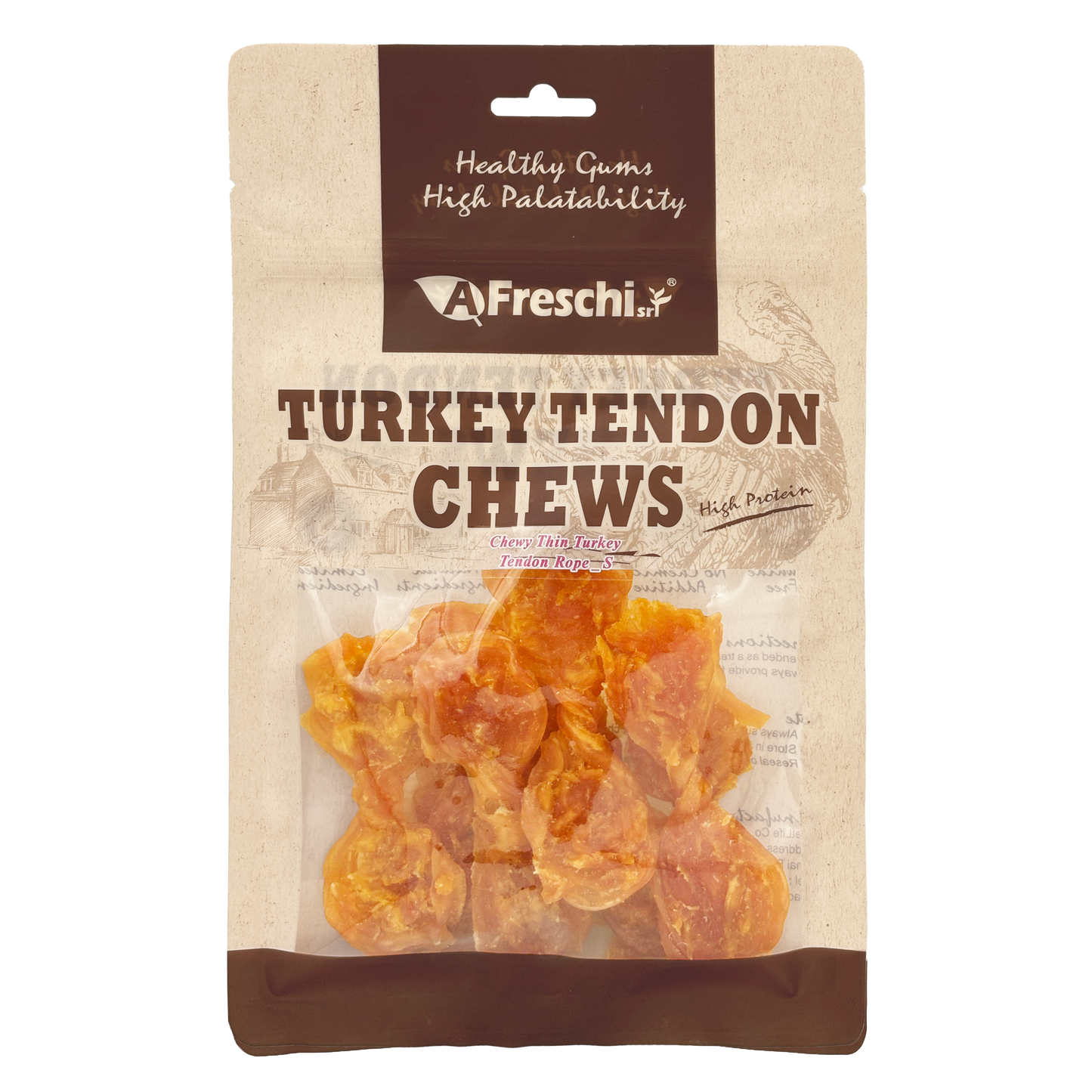 Afreschi Chewy Thin Turkey Tendon Rope