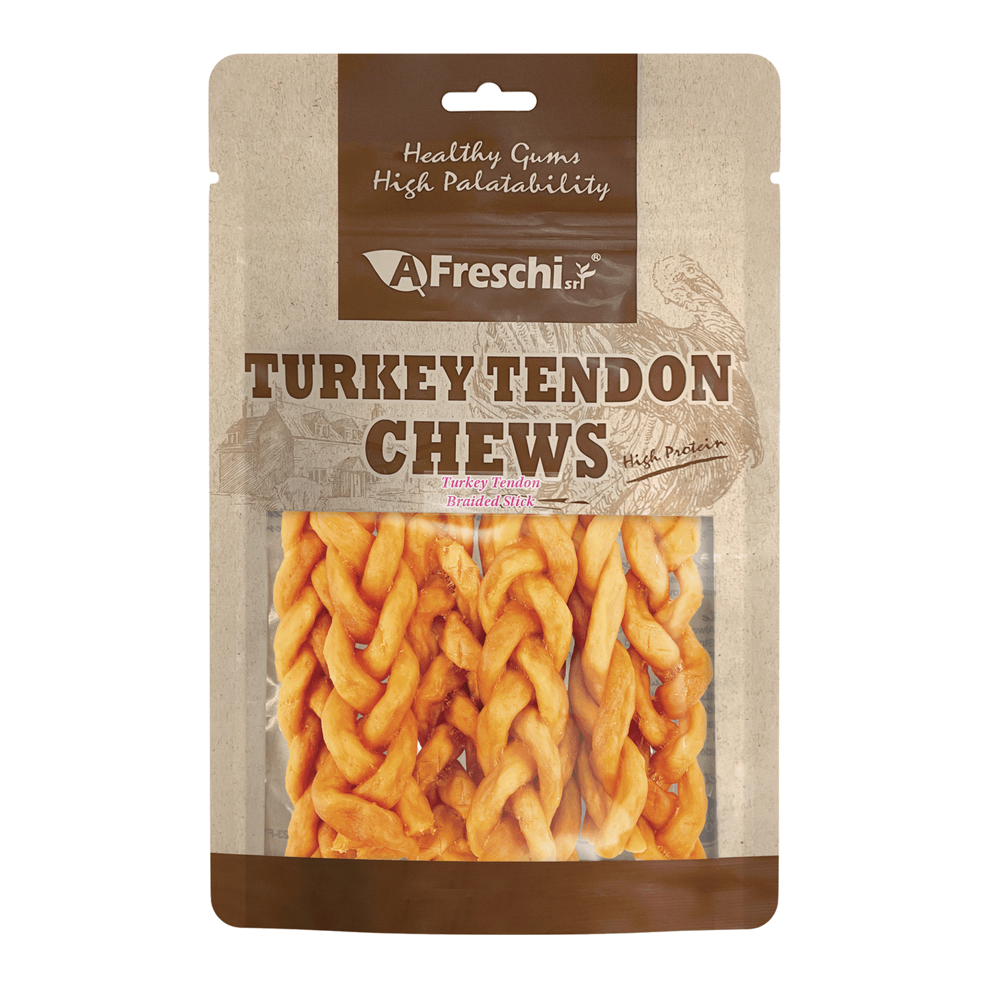 Afreschi Turkey Tendon Braided Stick (6pcs) 130g