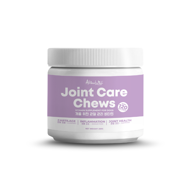 Alimate Pet Joint Care Vitamin Supplement for Dogs Over 120 Soft Chews 250g