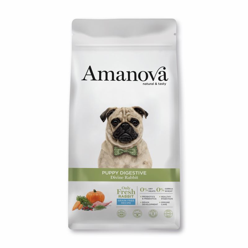 Amanova Dog Digestive Puppy Grain-Free Rabbit 2 kg