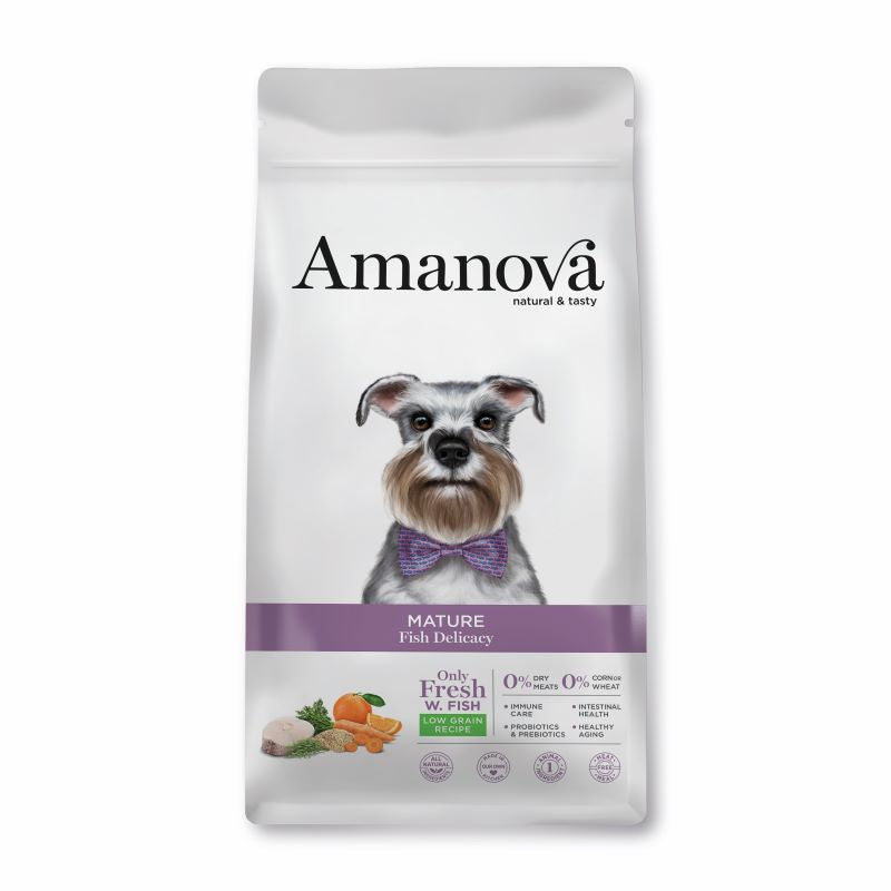 Amanova Dog Mature White Fish