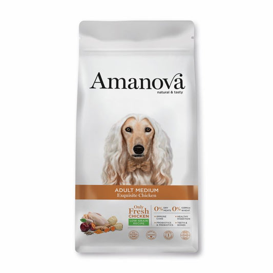 Amanova Dog Medium Adult Chicken 2kg