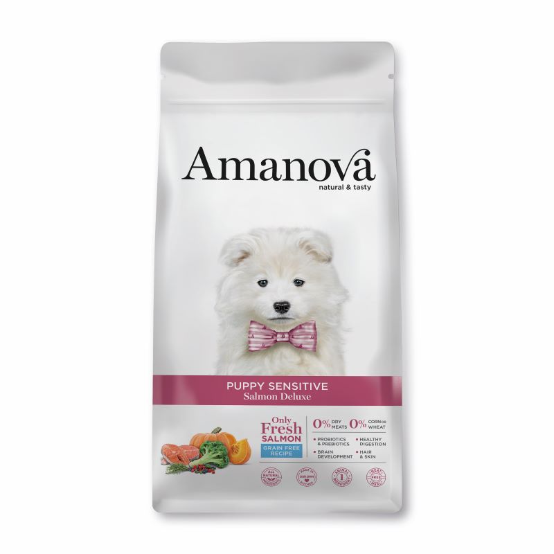 Amanova Dog Sensitive Puppy Grain-Free Salmon 2 kg