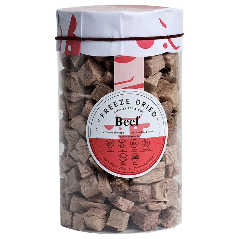 Amelisa Pet & Co Rawly Bites - Beef Classic 100g