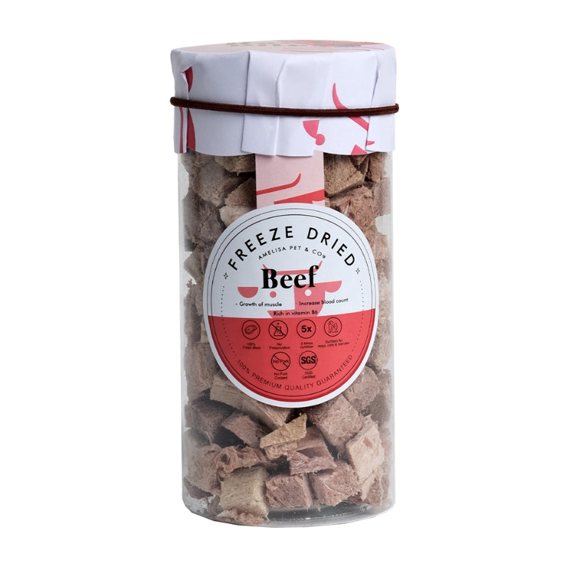 Amelisa Pet & Co Rawly Bites - Beef Mini 50g