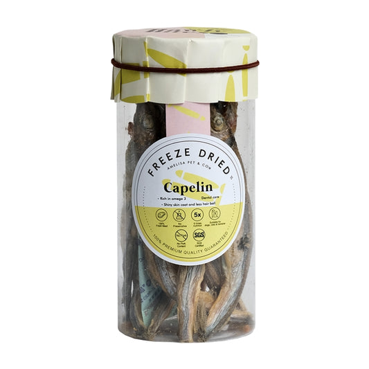 Amelisa Pet & Co Rawly Bites - Capelin Mini 40g