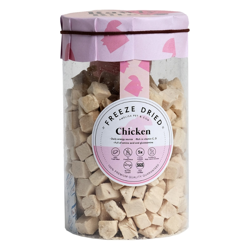 Amelisa Pet & Co Rawly Bites - Chicken Classic 100g