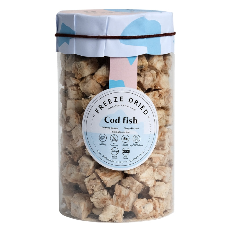 Amelisa Pet & Co Rawly Bites - Cod Classic 80g