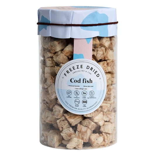 Amelisa Pet & Co Rawly Bites - Cod Classic 80g