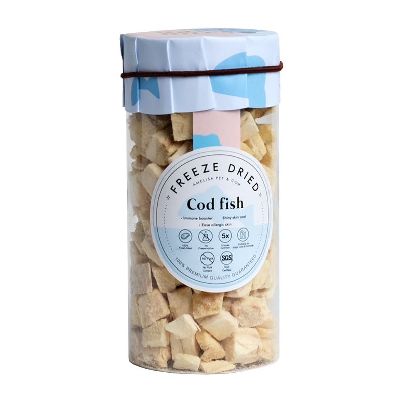 Amelisa Pet & Co Rawly Bites - Cod Mini 40g