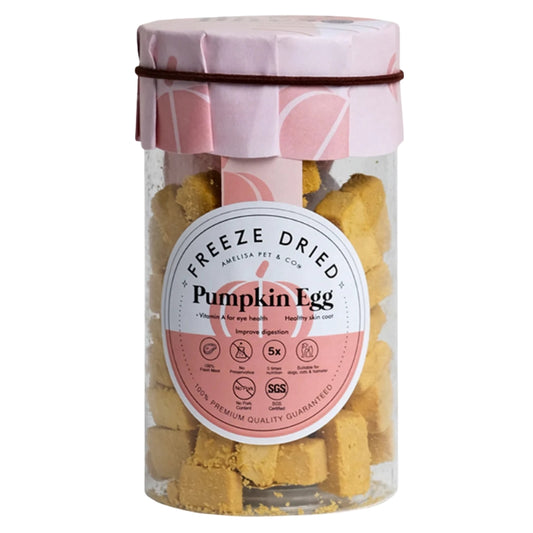 Amelisa Pet & Co Rawly Bites - Pumpkin & Egg Classic 100g