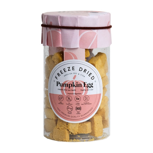 Amelisa Pet & Co Rawly Bites - Pumpkin & Egg Mini 50g