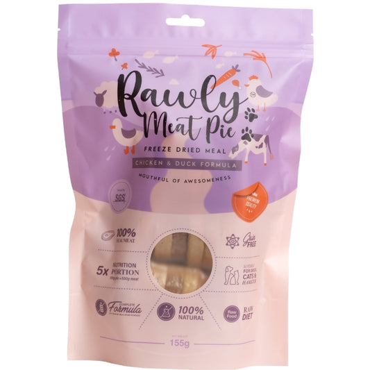 Amelisa Pet & Co Rawly Meat Pie - Chicken & Duck