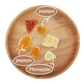 Animan Dried Apple, Kiwi & Papaya Fruit Treats for Small Animals - 100g