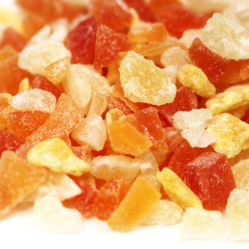 Animan Dried Pineapple, Papaya & Mango Fruit Treats for Small Animals - 100g