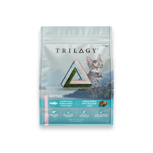 Trilogy Kitten Australian Barramundi With Tuna + Freeze Dried New Zealand Lamb Cat Dry Food