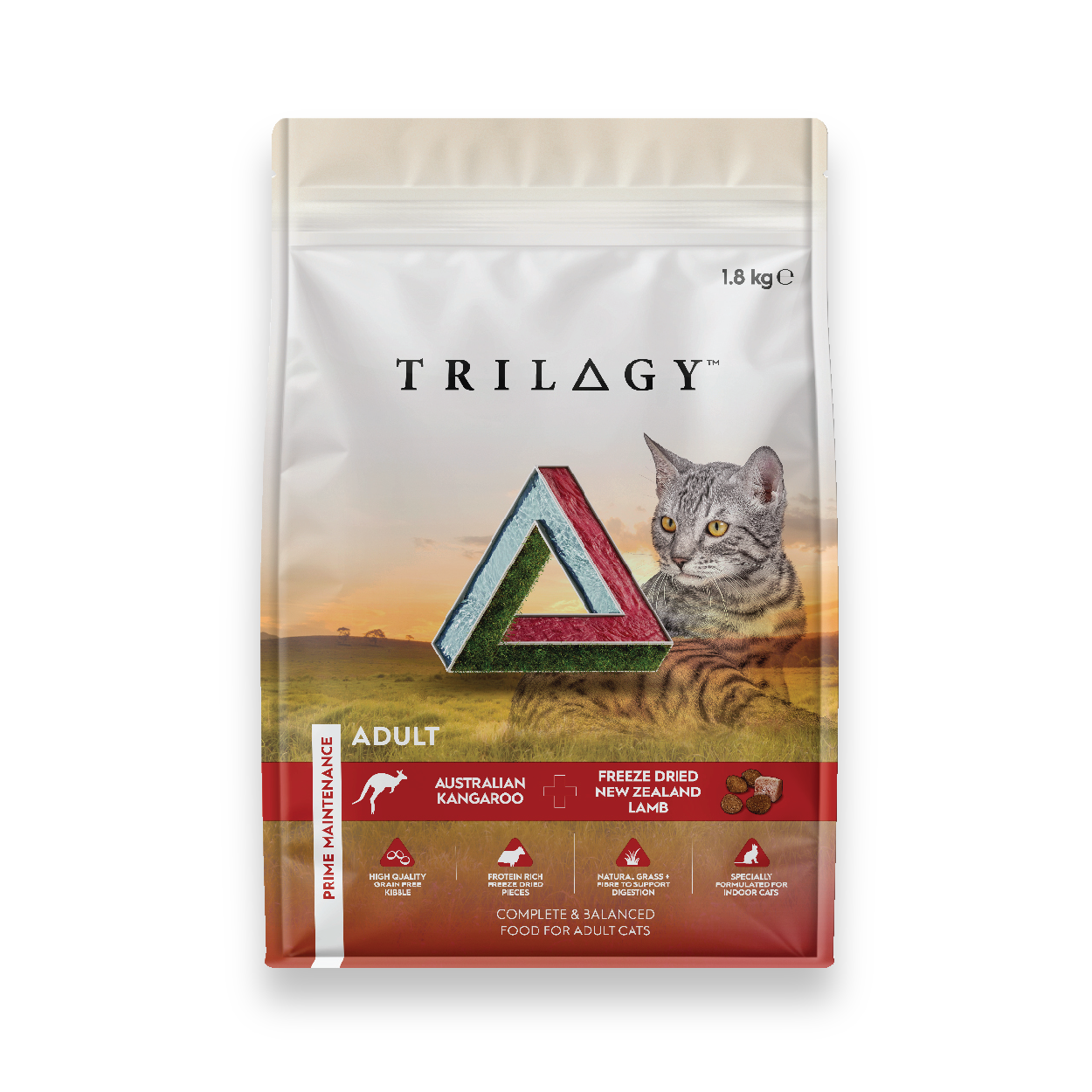 Trilogy Adult Australian Kangaroo + Freeze Dried New Zealand Lamb Cat Dry Food