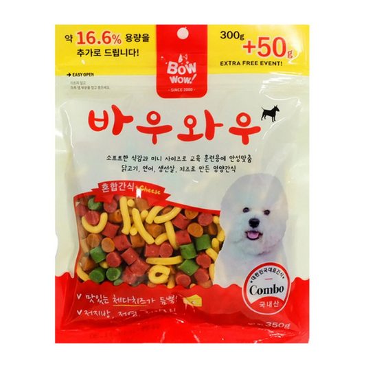 Bow Wow Mixed Snacks Dog Treat - [3 Sizes]