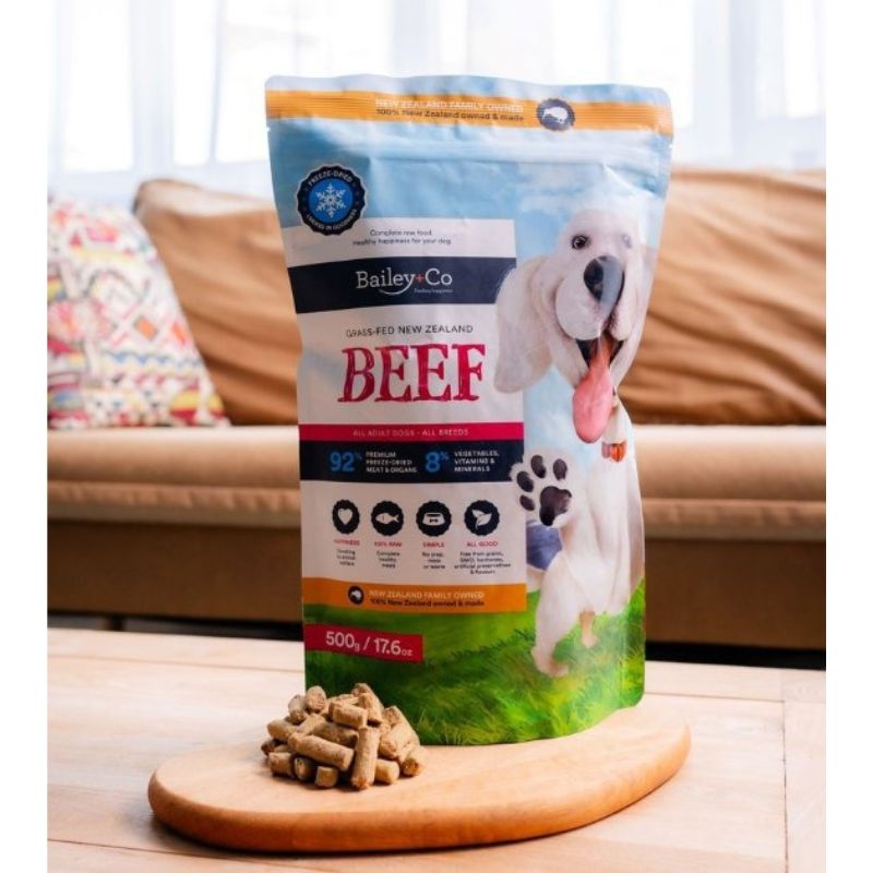 Bailey+Co Freeze Dried Complete Beef Meal [2 Sizes]