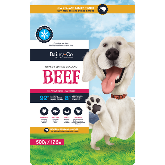 Bailey+Co Freeze Dried Complete Beef Meal [2 Sizes]