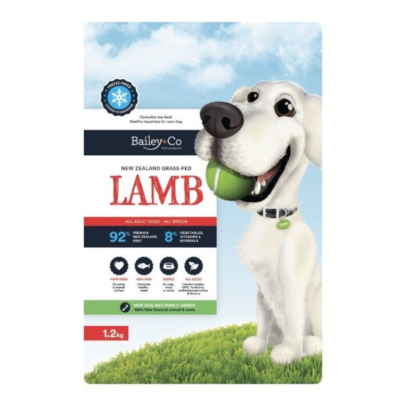 Bailey+Co Freeze Dried Complete Lamb Meal [2 Sizes]