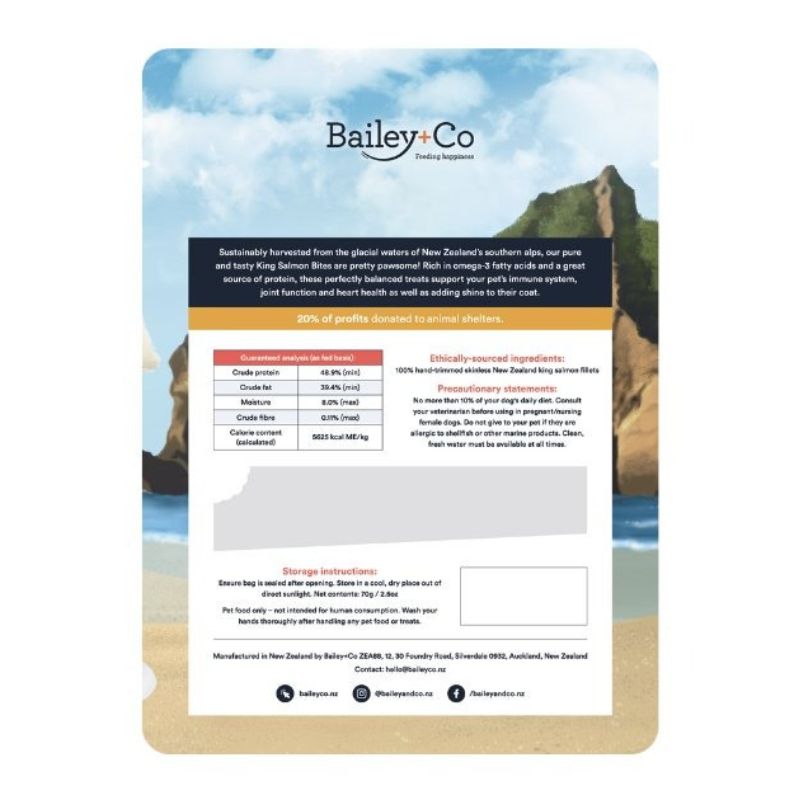 Bailey+Co Freeze Dried Lamb Liver - 70g