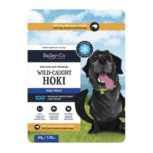 Bailey+Co Freeze Fried Hoki Wild Caught - 50g