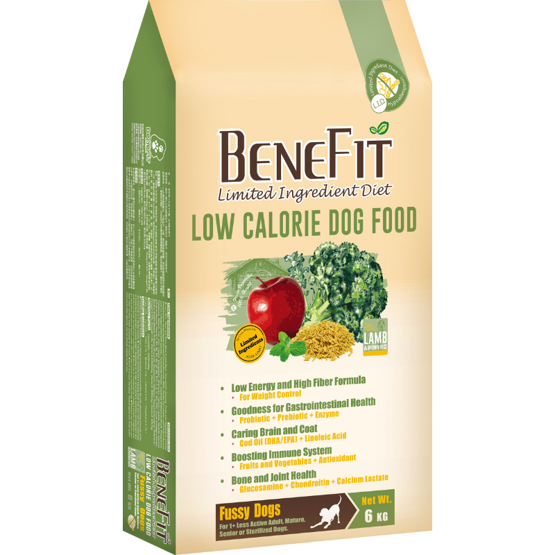Benefit Limited Ingredient Diet Low Calorie Dog Food- Lamb & Brown Rice Recipe [2 Sizes]