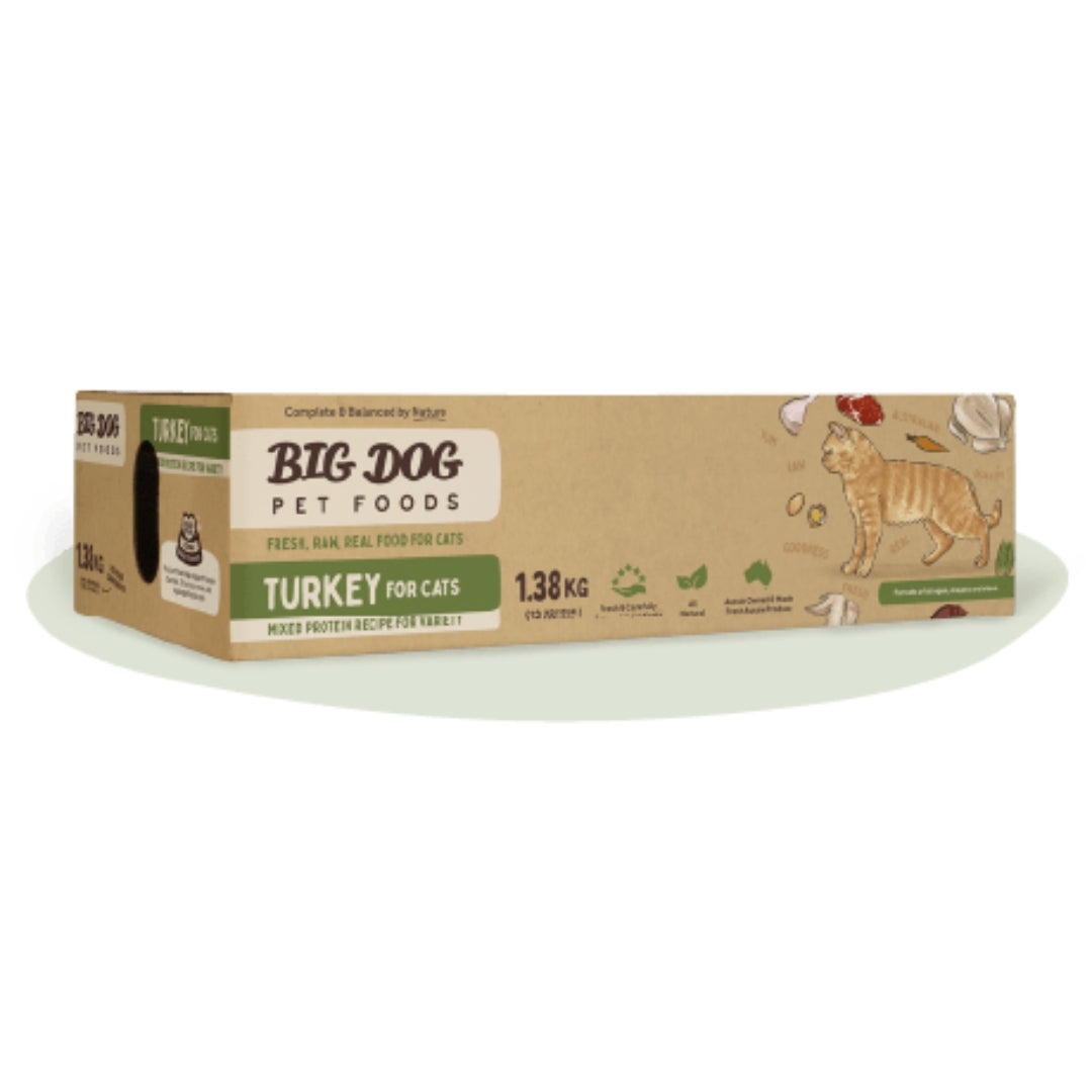 Big Dog Cat Barf Turkey 1.38kg (12 x 115G)