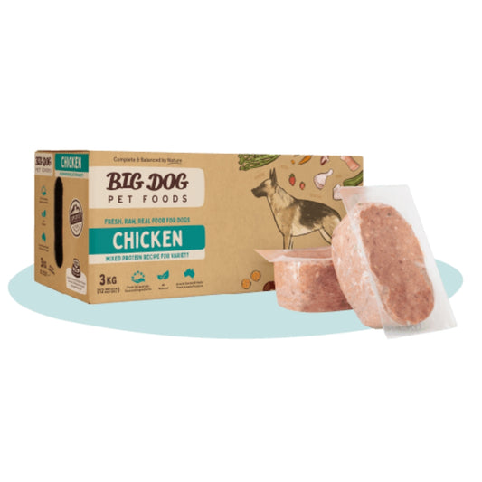 Big Dog Chicken Barf For Dogs 3KG (12 x 250G)