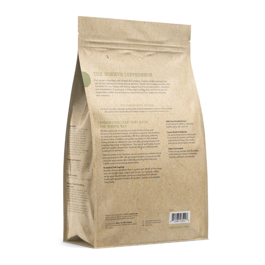 Boneve Chicken & Venison Digestive & Immune Support Grain Free Freeze Dried Raw Dog Food [2 Sizes]