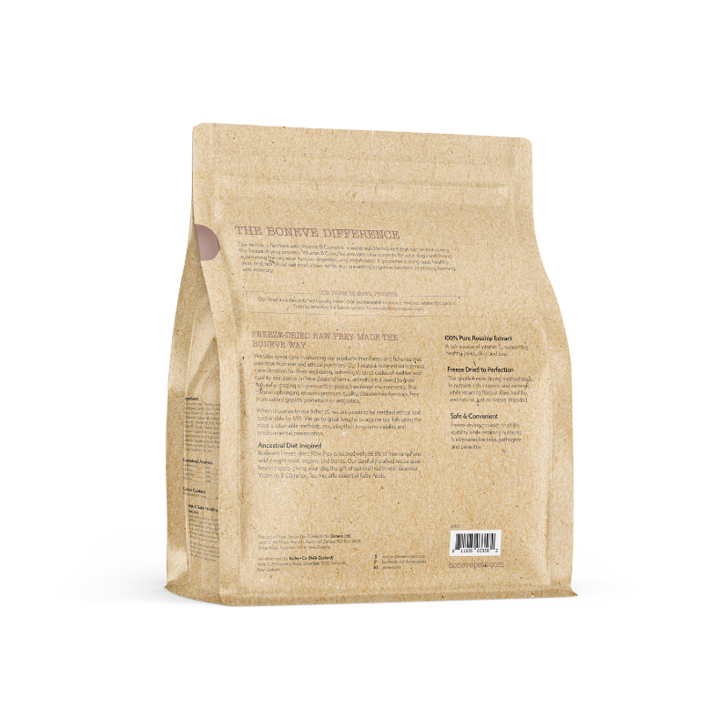 Boneve Lamb & Trevally Hip & Joint Support Grain Free Freeze Dried Raw Dog Food [2 Sizes]