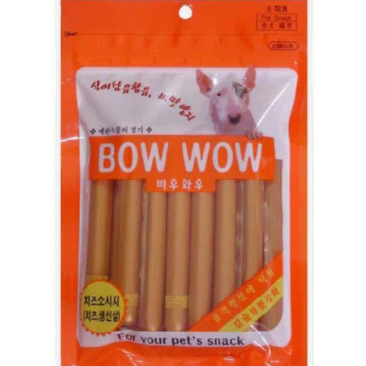 Bow Wow Cheese Sausage Dog Treat - 240g