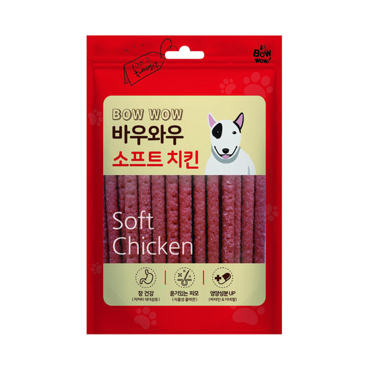 Bow Wow Chicken Jerky Dog Treat - 150g