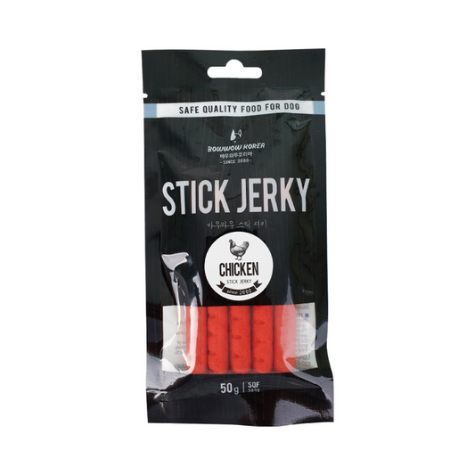 Bow Wow Chicken Stick Jerky Dog Treat - 50g