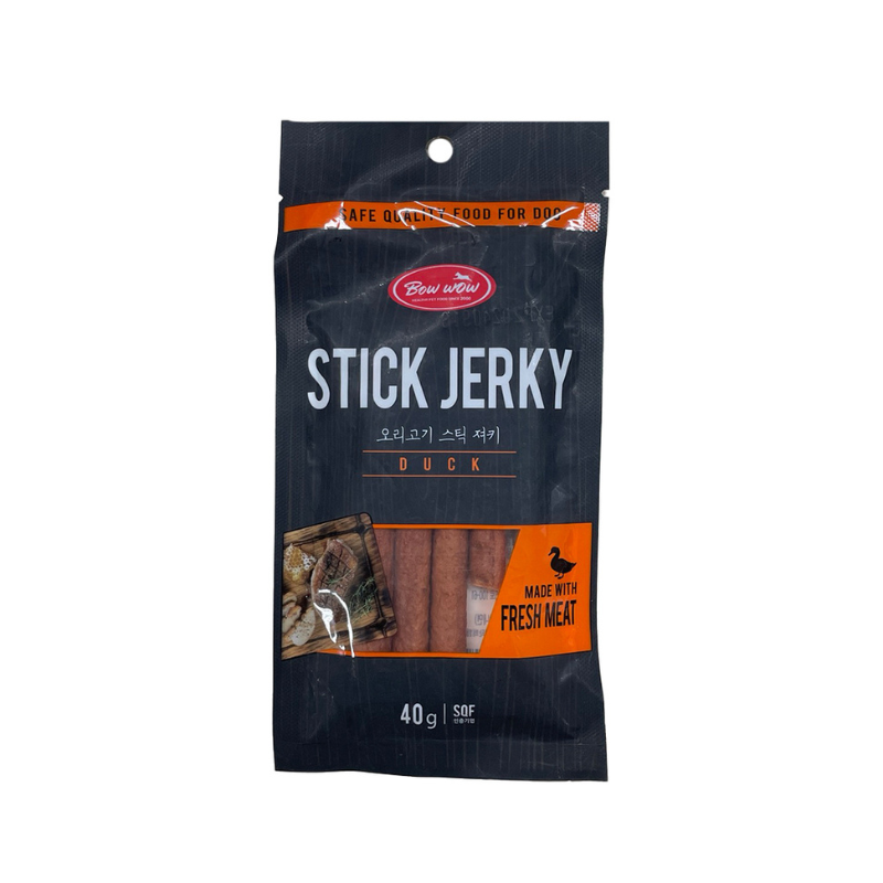 Bow Wow Duck Jerky Dog Treats - 40g