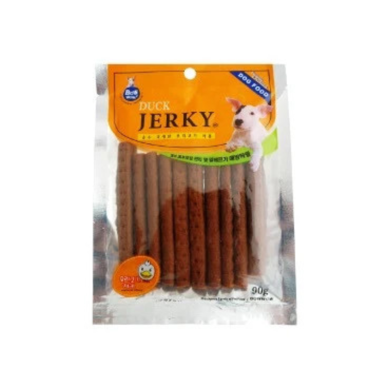 Bow Wow Duck Jerky Dog Treats - 90g