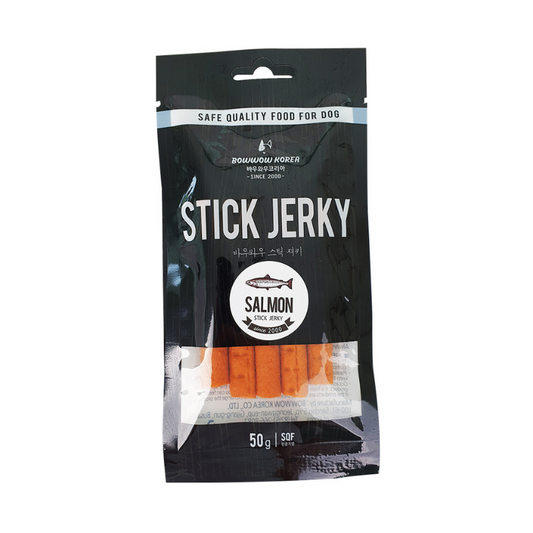Bow Wow Salmon Stick Jerky Dog Treat - 50g