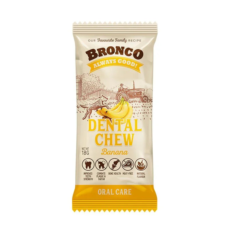 Free Bronco Dental Chew Banana 18g